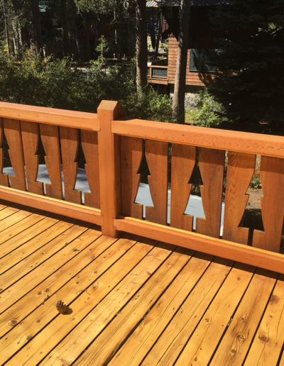Lake Tahoe Custom Deck | Matthew Lee Construction