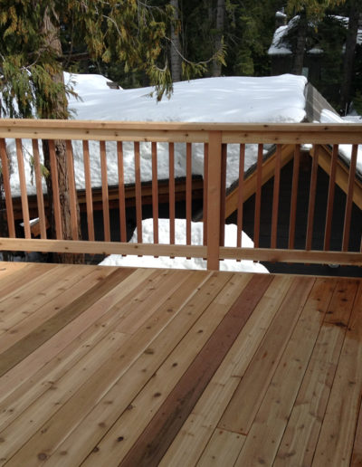 Lake Tahoe Deck Remodel | Matthew Lee Construction